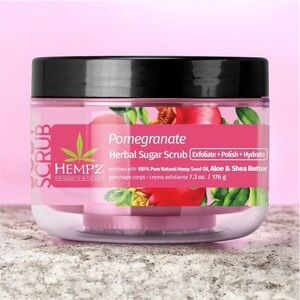 Hempz Herbal Shea Sugar Scrub Pomegranate